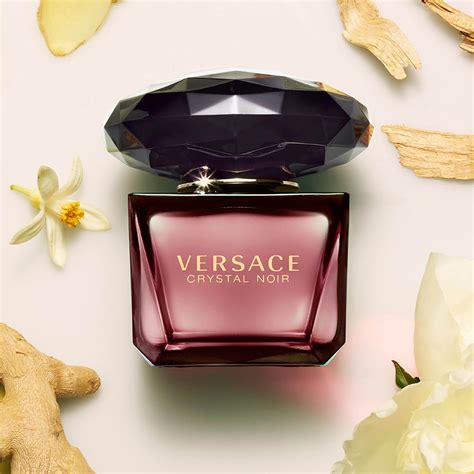 versace noir for him|Versace crystal noir scent.